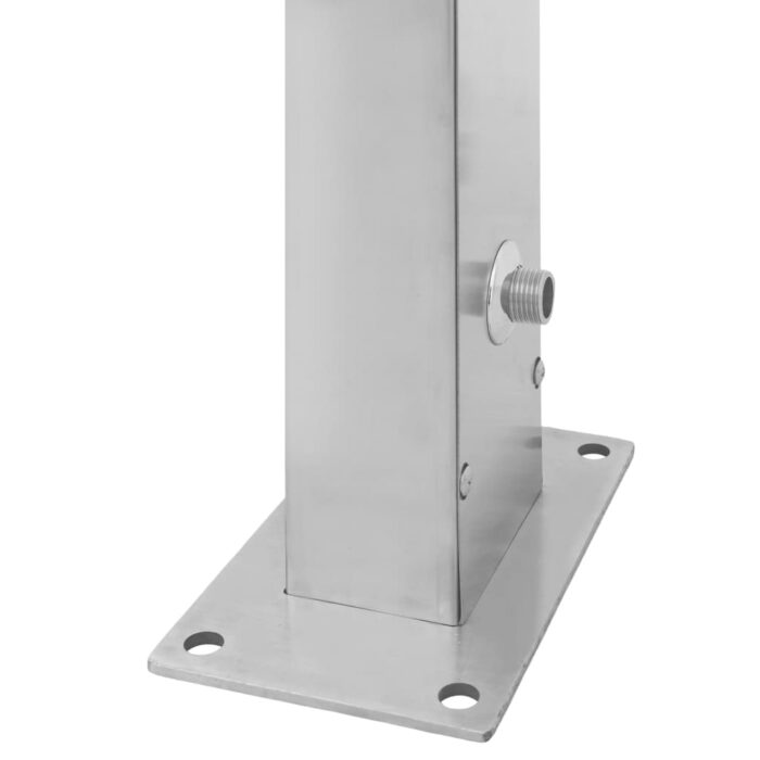 Gartendusche Edelstahl Gerade – Bild 11