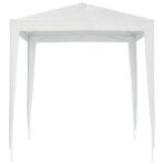 Partyzelt 2 x 2 m Weiss – Bild 4