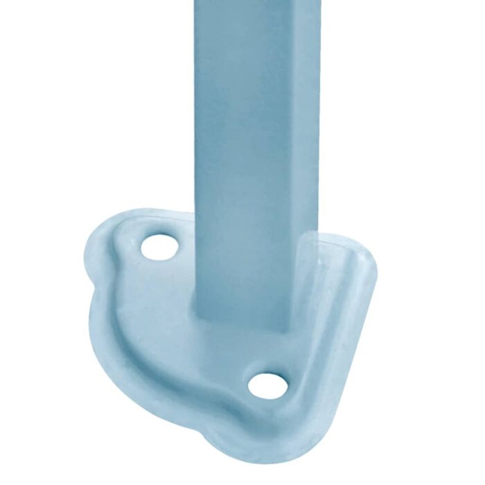 Profi-Partyzelt Faltbar mit 3 Seitenwänden 3×4m Stahl Blau – Bild 7