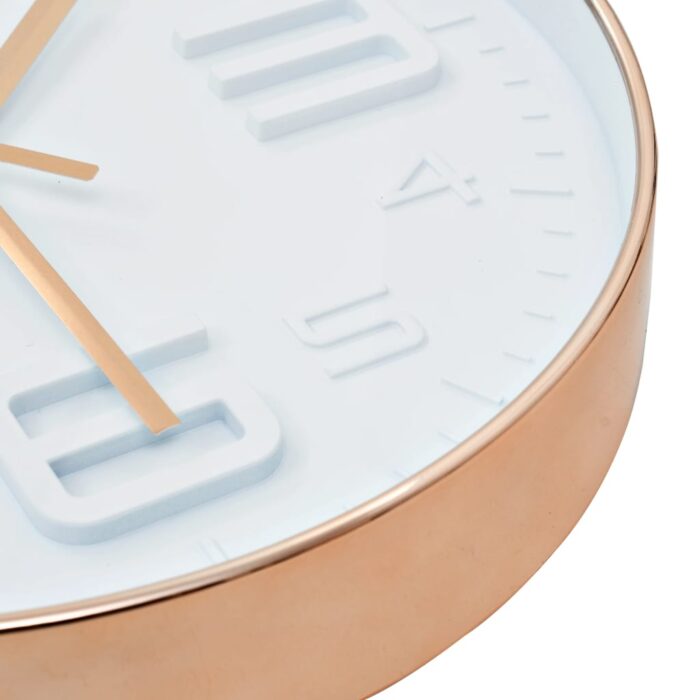 Wanduhr Kupferoptik 30 cm – Bild 5