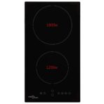 Glaskeramik-Kochfeld mit 2 Platten Touch Control 3000 W – Bild 2