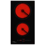 Glaskeramik-Kochfeld mit 2 Platten Touch Control 3000 W – Bild 3