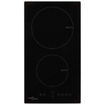 Induktionskochfeld mit 2 Platten Touch Control Glas 3500 W