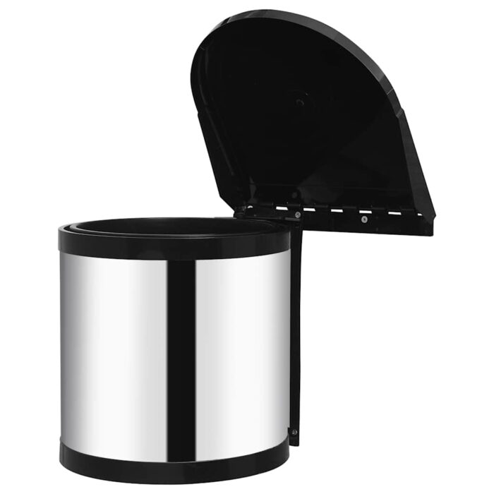 Küchen-Einbau-Mülleimer Edelstahl 8 L – Bild 3