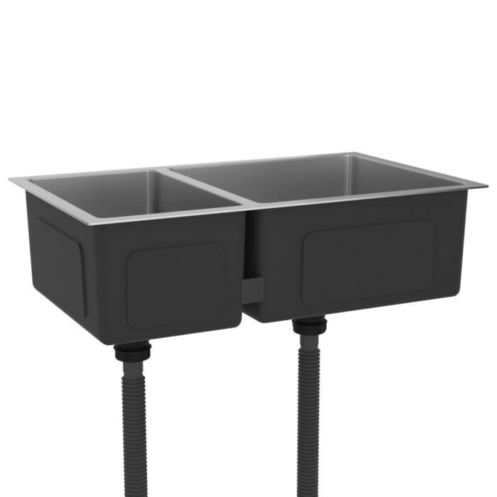 Küchenspüle Edelstahl – Bild 2