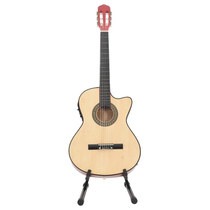 12-tlg. Westerngitarre Set mit Equalizer und 6 Saiten – Bild 5