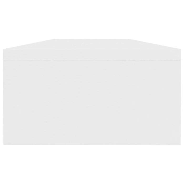 Monitorständer Weiss 100x24x13 cm Holzwerkstoff – Bild 5