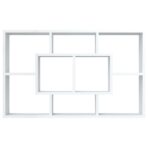 Wandregal Weiss 85x16x52,5 cm Holzwerkstoff – Bild 5