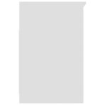 Sideboard mit Schubladen Weiss 40x50x76 cm Holzwerkstoff – Bild 5