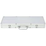 Poker Set mit 500 Laserchips Aluminium – Bild 5