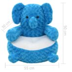 Elefant / Hippo Kuscheltier Plüsch – Bild 4