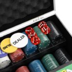 Pokerchips-Set 300 Stk. 4 g – Bild 7