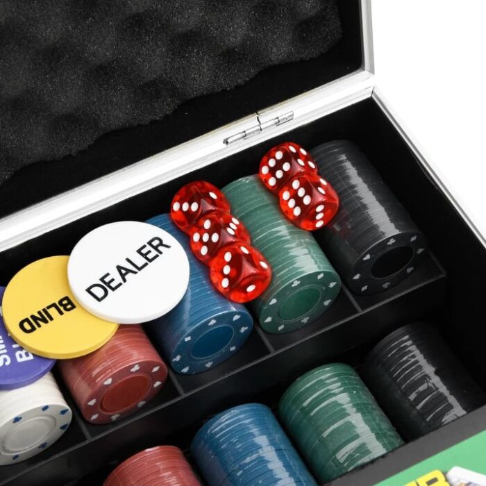 Pokerchips-Set 300 Stk. 4 g – Bild 7