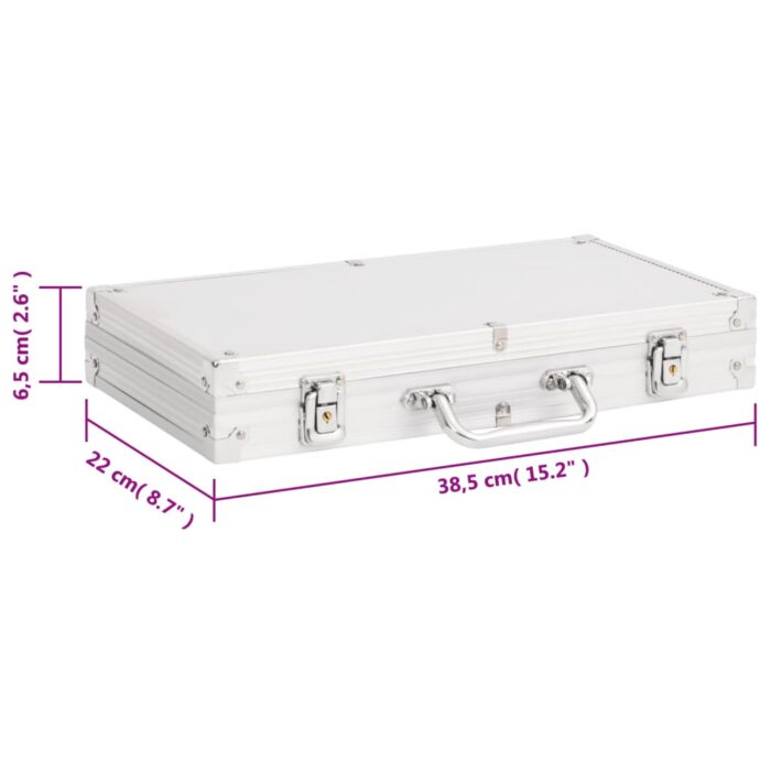 Pokerchips-Set 300 Stk. 4 g – Bild 9