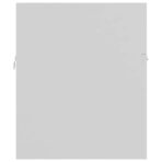 2-tlg. Badmöbel-Set Weiss Holzwerkstoff – Bild 10