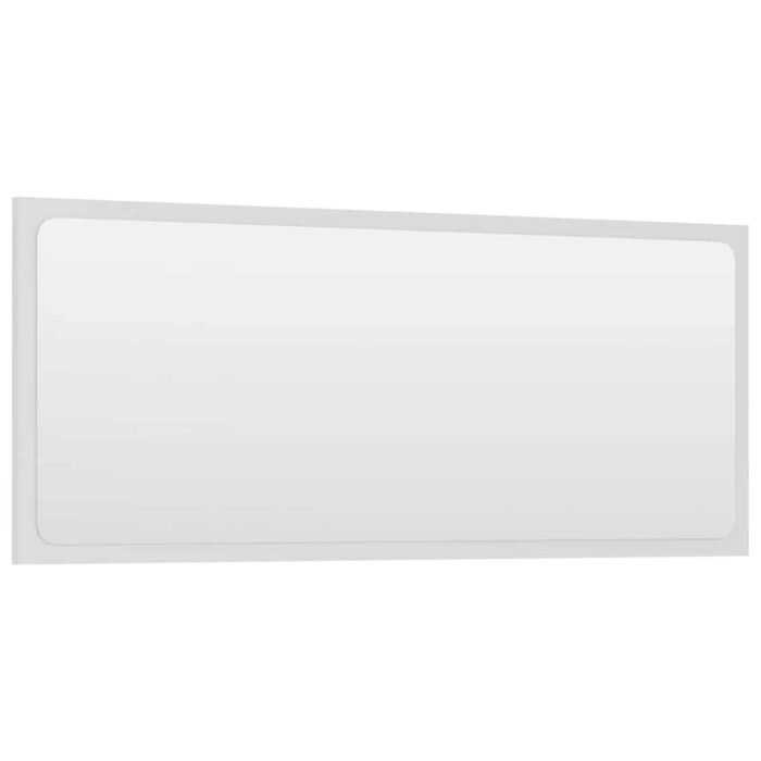 2-tlg. Badmöbel-Set Weiss Holzwerkstoff – Bild 11