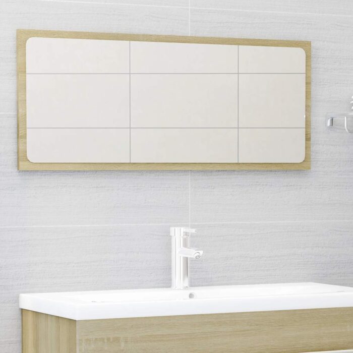 2-tlg. Badmöbel-Set Sonoma-Eiche Holzwerkstoff – Bild 11