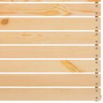 Garten-Ecksofa Massivholz Kiefer – Bild 4