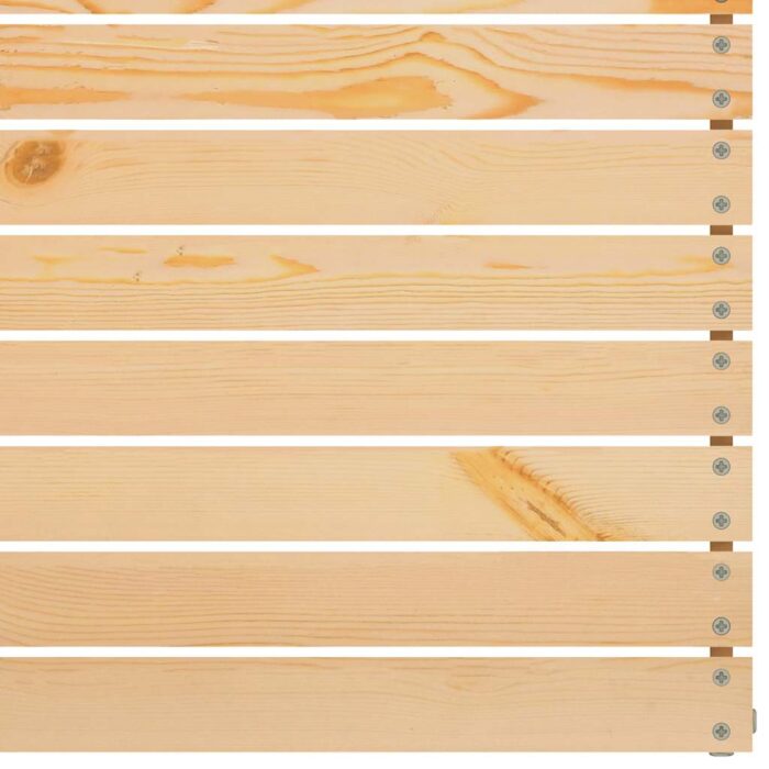 Garten-Ecksofa Massivholz Kiefer – Bild 4