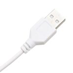 Schminktisch mit LED Weiss 86,5x35x136 cm – Bild 9