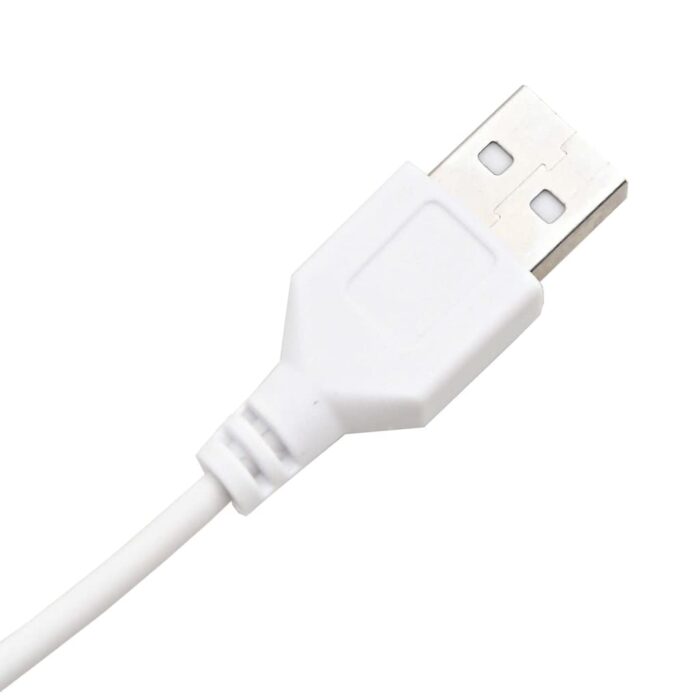 Schminktisch mit LED Weiss 86,5x35x136 cm – Bild 9