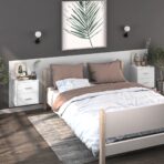 Wand-Nachttisch Weiss – Bild 3