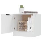 Nachttische 2 Stk. Weiss 40x39x40 cm – Bild 4