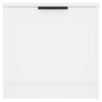 Nachttische 2 Stk. Weiss 40x39x40 cm – Bild 5