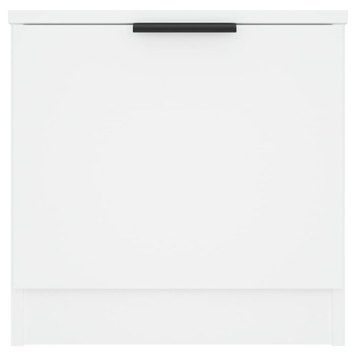 Nachttische 2 Stk. Weiss 40x39x40 cm – Bild 5