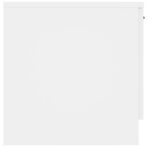 Nachttische 2 Stk. Weiss 40x39x40 cm – Bild 6