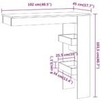 Wand-Bartisch / Wand – Bild 9