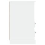 Nachttisch Weiss 43x36x60 cm – Bild 8