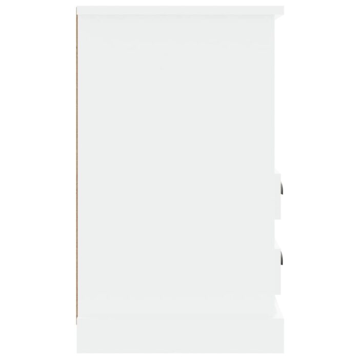 Nachttisch Weiss 43x36x60 cm – Bild 8