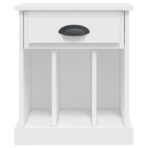 Nachttisch Weiss 43x36x50 cm – Bild 7