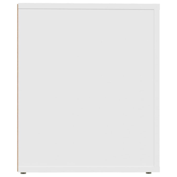 Nachttisch Weiss 50x39x47 cm – Bild 6