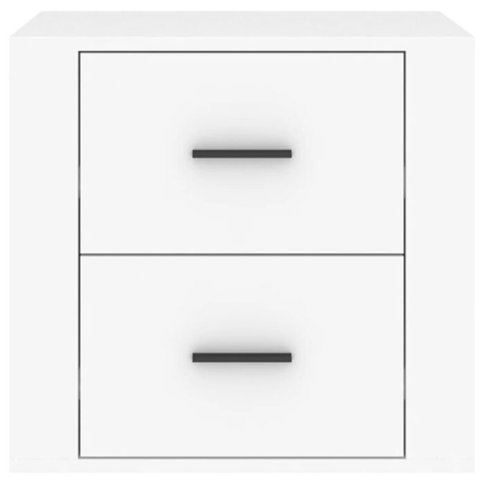 Nachttisch Weiss 50x39x47 cm – Bild 6