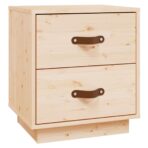  Nachttische - Massivholz Kiefer – Bild 2