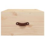 Wand-Nachttisch Weiss 40x29,5x22 cm – Bild 5