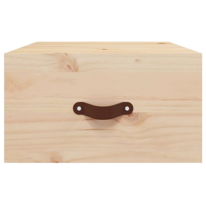 Wand-Nachttisch Weiss 40x29,5x22 cm – Bild 5