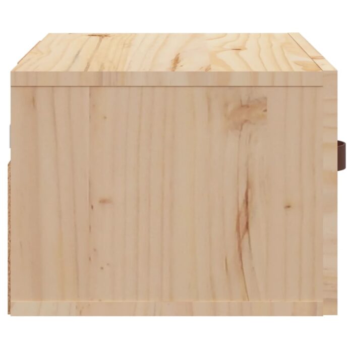 Wand-Nachttisch Weiss 40x29,5x22 cm – Bild 6