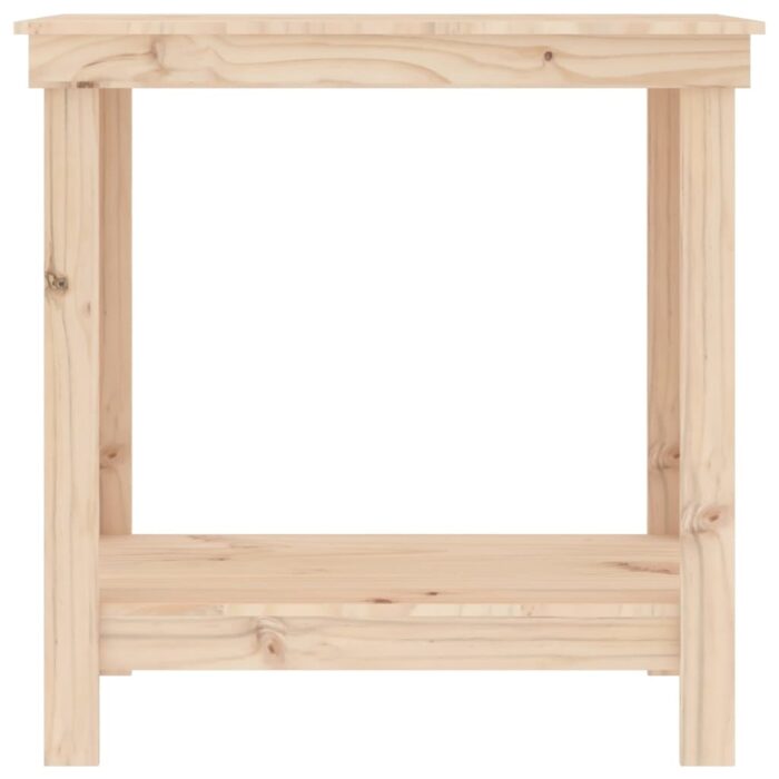 Werkbank 80x50x80 cm Massivholz Kiefer – Bild 5