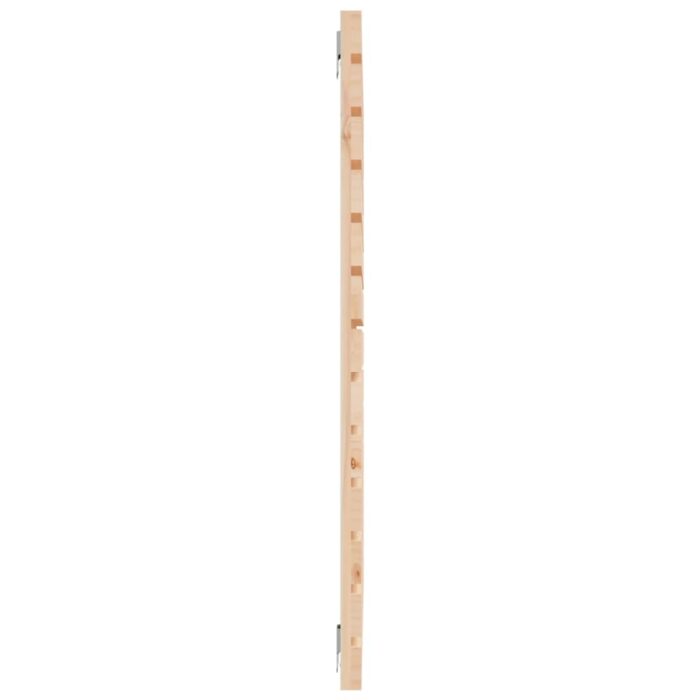 Wand-Kopfteil 106x3x91,5 cm Massivholz Kiefer – Bild 5