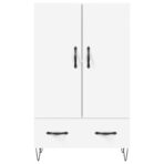 Highboard Weiß 69,5x31x115 cm Holzwerkstoff – Bild 6