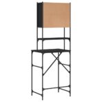 Waschmaschinenschrank Schwarz 68x48,5x194 cm – Bild 10