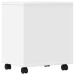 Druckerständer mit Rollen Weiss 41x32x48 cm – Bild 7