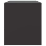 TV-Schrank Schwarz 67x39x44 cm Stahl – Bild 8