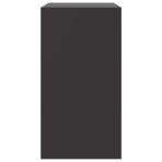 Sideboard Schwarz 67x39x73 cm Stahl – Bild 8