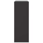 Sideboard Schwarz 67x39x107 cm Stahl – Bild 8