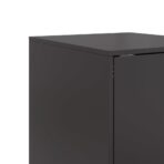 Sideboard Schwarz 34,5x39x73 cm Stahl – Bild 11