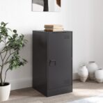 Sideboard Schwarz 34,5x39x73 cm Stahl – Bild 3